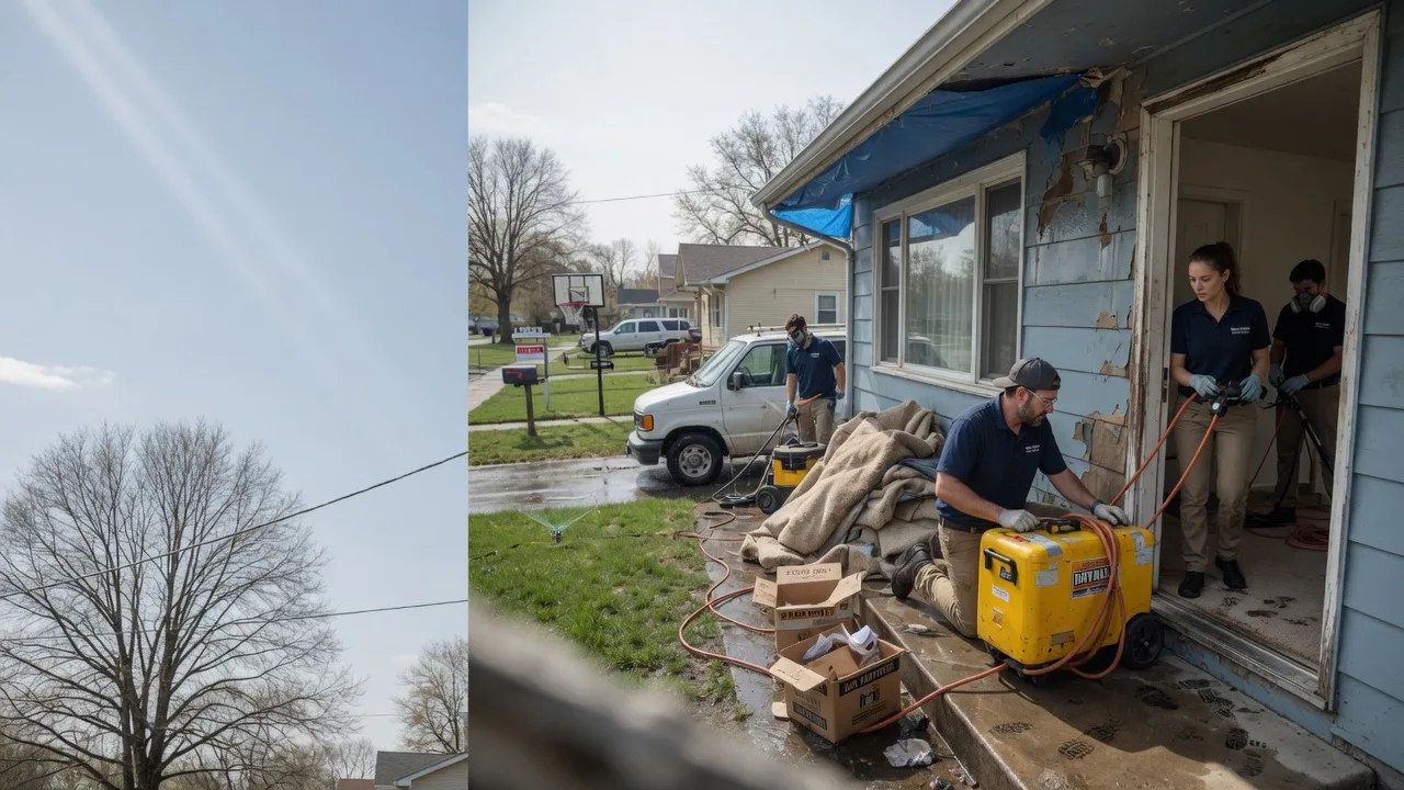 Basement Flood Cleanup in Hammett, ID near me